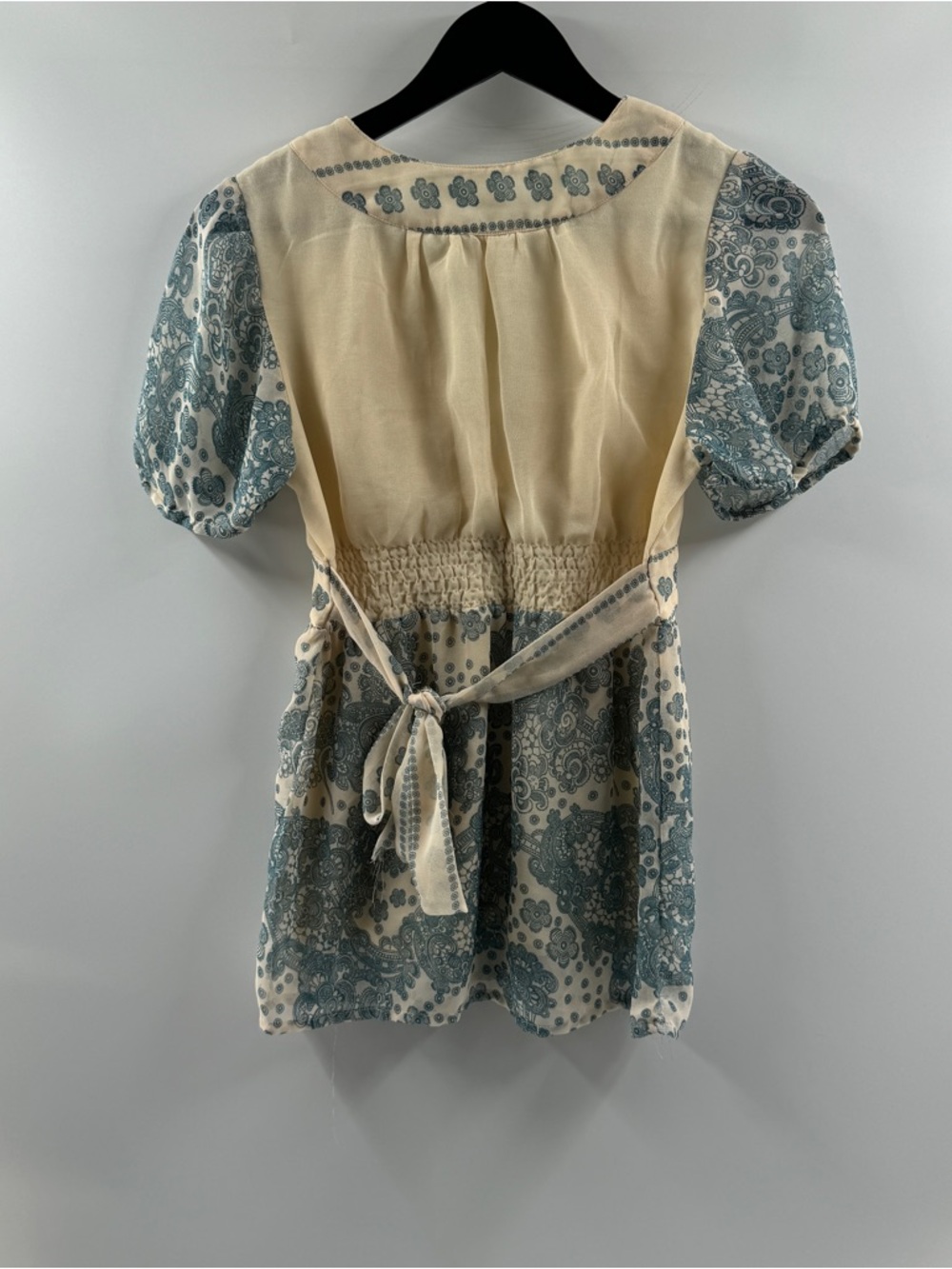 Vintage Charlotte Russe Y2K Floral Tie Back Top – Women’s Small - Picture 5 of 7